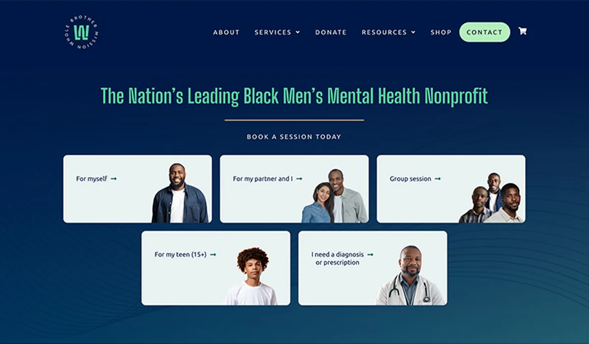 Whole Brother Mission website